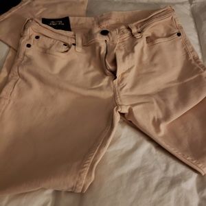 Hollister Pale Peach Skinny Jeans